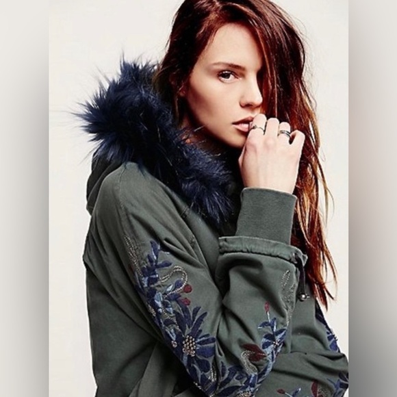 Free People Follow Me Close Utility Coat - Picture 2 of 11